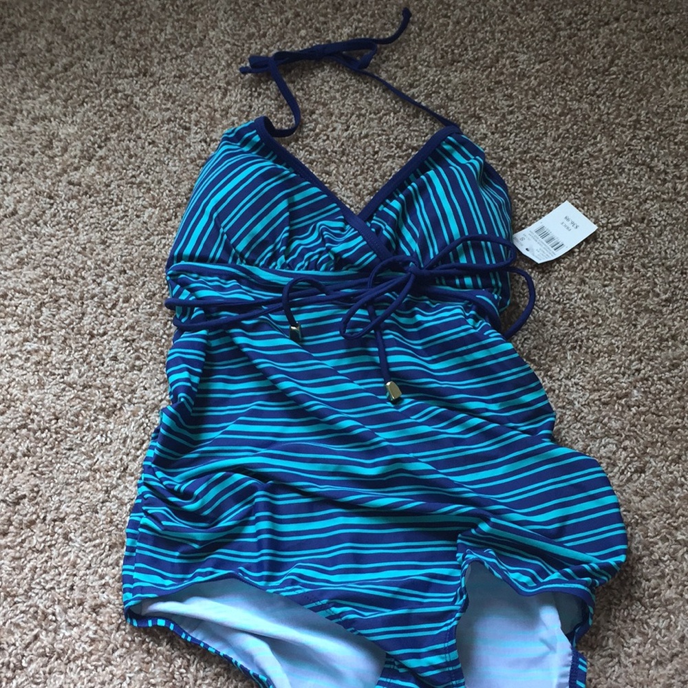 NWT Motherhood Maternity onepiece swimsuit sz S